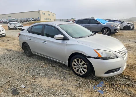 2015 Nissan Sentra S из США, поврежденный, VIN 3N1AB7AP4FY231083